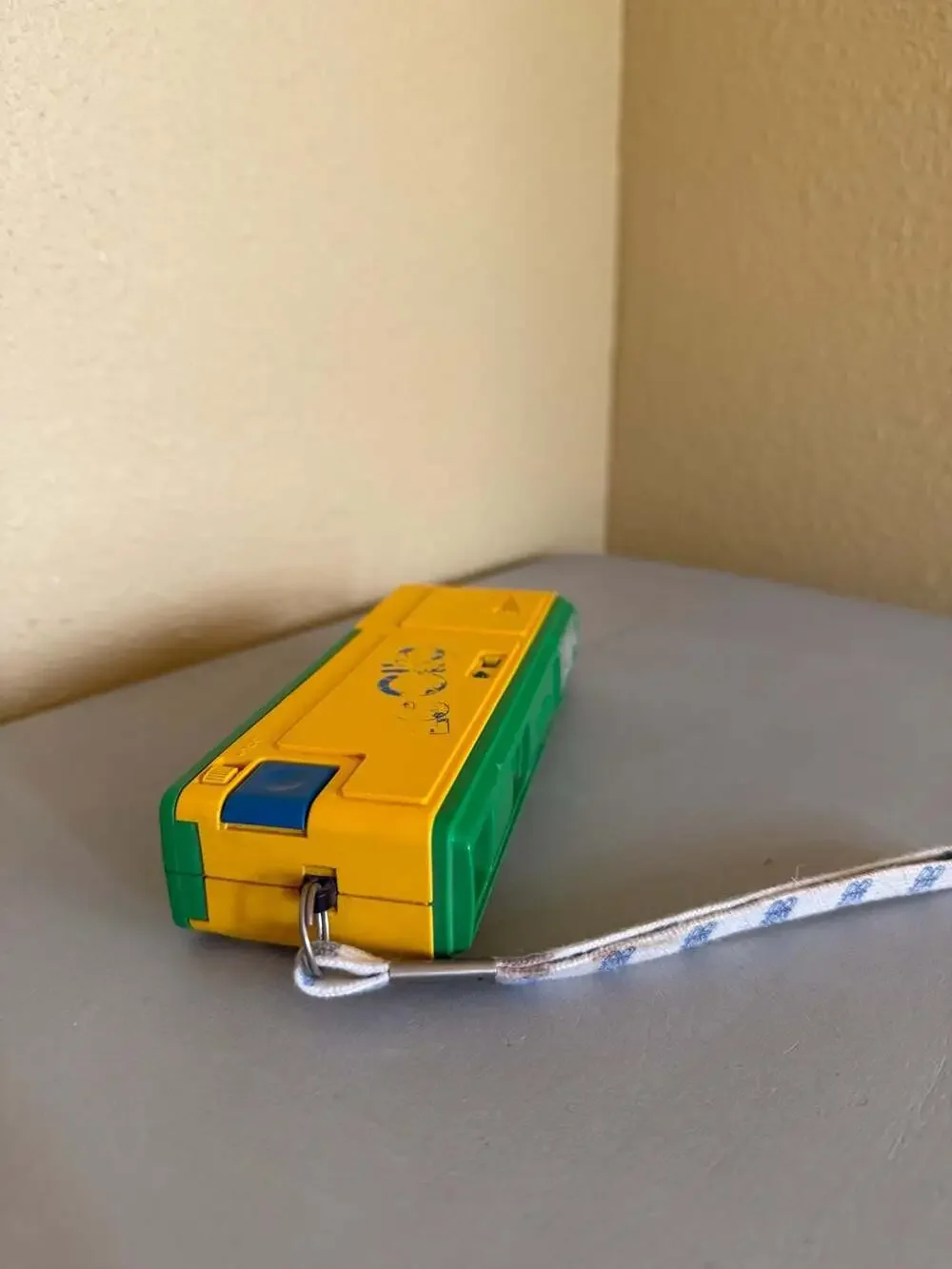 Vintage Le Clic 110 Pocket Film Camera, Yellow and Green